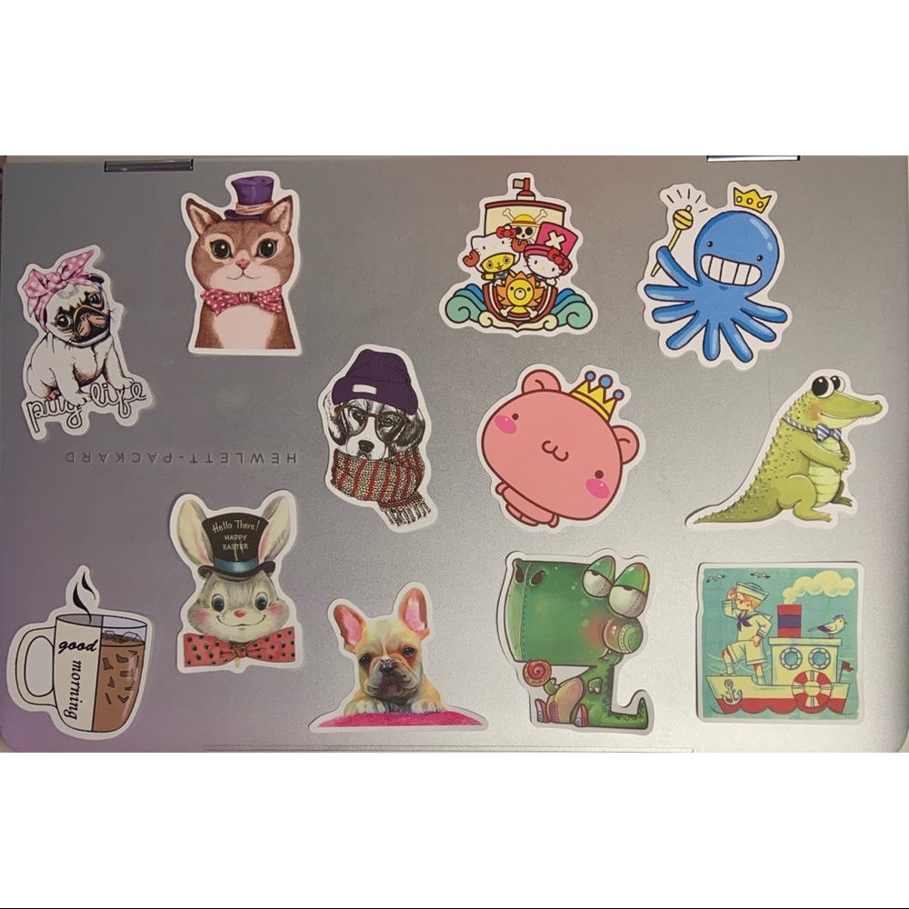 12 Cute Stickers
